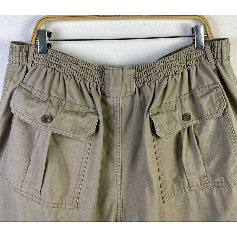 Red Head Cargo Shorts Men 44 Khaki Cotton Utility Pockets Hiking Fishing Outdoor - Picture 3 of 13